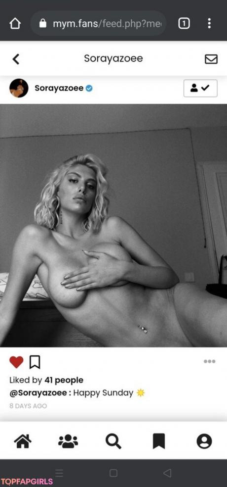 Sorayazoee nude leaked OnlyFans pic