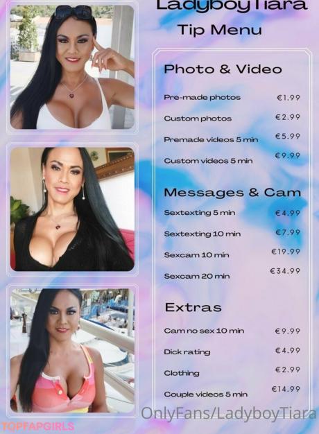 Ladyboytiara nude leaked OnlyFans pic